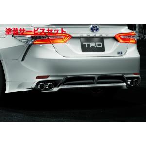TRD ティーアールディー カムリ 70 WS BODY リアバンパー 未塗装 MS343