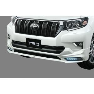 ランドクルーザープラド 150後期 TRDエアロLED有 フロントとリア TRD フロントスポイラー(LED付) 素地 ランドクルーザープラド GDJ150W
