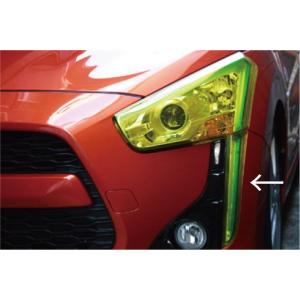 LA400Kコペン Robe ヘッドライトカバー ライトスモーク(ノーマル