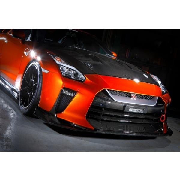 トップシークレット GT-R R35 M17 フルバンパーキット FRP