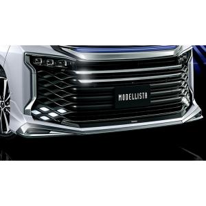 MODELLISTA フロントスポイラー スパークリングブラックパール