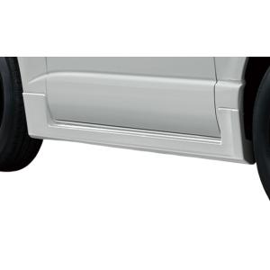 モデリスタ ハイエース 200 標準ボディ 5ドア車 サイドスカート Ver.1 塗装済 ホワイトパール (070)【個人宅発送不可】｜オートヴィレッジ