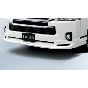 ハイエース フロントスポイラー モデリスタ モデリスタ ハイエース 200 ワイド Version フロントスポイラー 塗装済