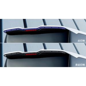 モデリスタ ノア 90系 イルミルーフスポイラー 塗装済 スパークリング