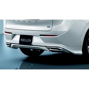 モデリスタ クラウン クロスオーバー SH35系 リヤスカート PVM付車 