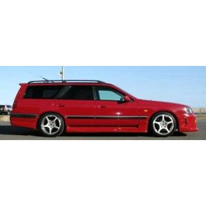 C34ステージア MC後 260RSルック サイドステップ (被せ