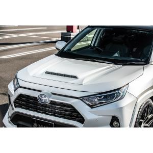 50系RAV4 ボンネットフードカバー未塗装 ダブルエイト(DOUBLE EIGHT