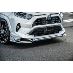 50系RAV4 【モデリスタエアロ専用】フロントサイドスポイラー未塗装