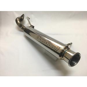 ジムニー JB64 新騒音規制対応 左出しストレートマフラー