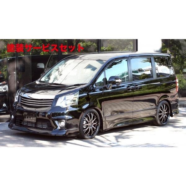 当社塗装品 エムズスピード (ゼウス) ノア GRACE LINE 2点KIT(F R) 未塗装品 ...