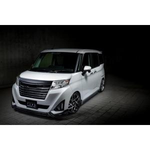 TRD ティーアールディー ルーミー サイドスカート ブラックマイカ