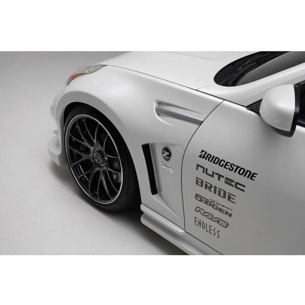 フェアレディZ Z34 N SPEC Ver.NISMO フロントエアロフェンダー