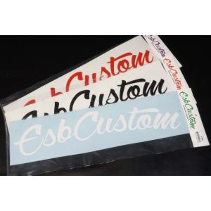 送料無料 フロントバナー EsbCustomデカール w550 デカールコレクション LY/レモン｜autovillage