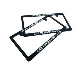 CRS 薄型ナンバーフレーム フロント+リア(封印カット済)セット