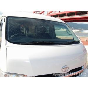 ガレージベリー Vary」200系ハイエース ワイド用ワイパーガード（塗装