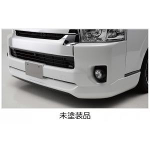 ハイエース200系ワイド用CRSエセックスバージョン4フロントスポイラー美品 エセックス CRS ハイエース 200系 4-7型 ワイドボディ フロントリップ