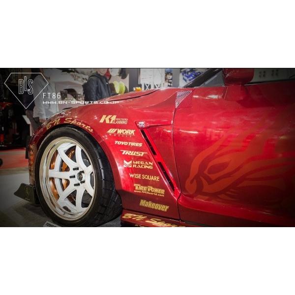 ビーエヌ スポーツ GT-R35 BLS フロントフェンダー