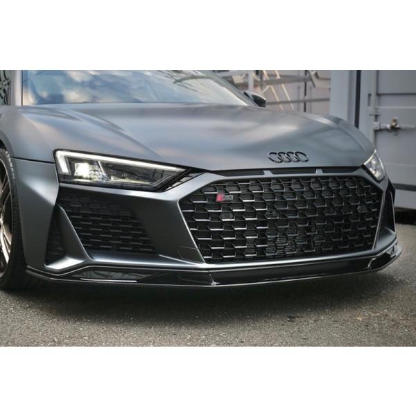 バランスイット Audi R8 4S 後期 フロントリップスポイラー FRP製
