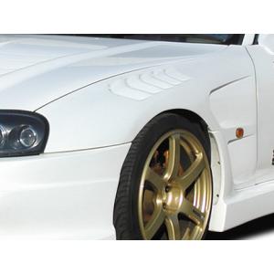 スープラ JZA80 フロントエアロフェンダー 塗装済み : エアロ.カスタム
