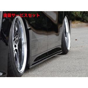 TRD ティーアールディー アルファード エアロボディ 30 後期 サイド