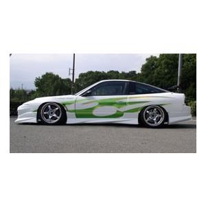 S13 シルビア ドリフトライン サイドステップ 左右セット : パーツ