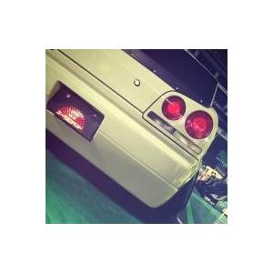 ER34 スカイライン 2D URAS ユーラス リアバンパー パール S545 ユーラス URAS スカイライン 4ドア ER34 TYPE-RZ(アールゼット) リア