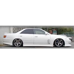 マークII JZX100 サイドステップ 前期 後期 エアロ FRP 未塗装 社外品