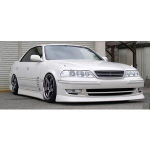 マークII JZX100 サイドステップ 前期 後期 エアロ FRP 未塗装 社外品