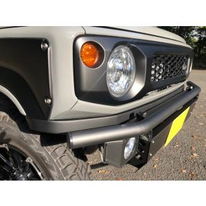 ビーストアール ジムニーシエラ JB74 クラッシュTMフロントバンパー 艶