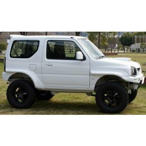 ジムケンタック ジムニー JB23 30mmワイドオーバーフェンダー(カーボン