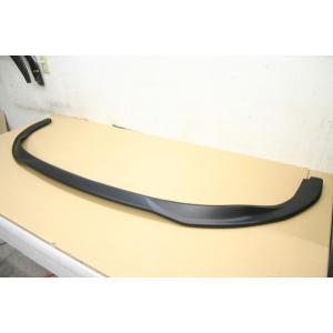 コバルト ルノー メガーヌ RS 後期 フロントリップスポイラー FRP製 塗装済(ツヤ消しブラック簡易塗装)
