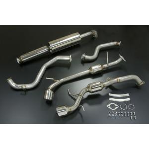 ラ・アンスポーツ JWRC CUSTOM 右出し ストレートリヤマフラー(タイコ