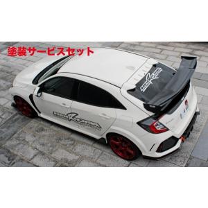 エムアンドエム ホンダ シビック TypeR FK8 カーボンGTウイングタイプ