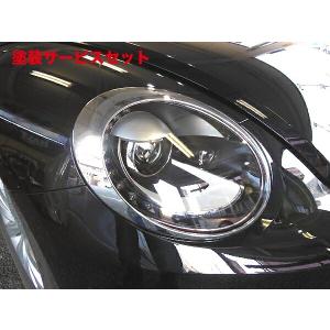 ザビートル The Beetle ヘッドライトトリム 2PCS 外装パーツ VW