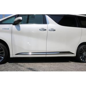 トヨタ（TOYOTA） アルファード 30系 後期：純正 サイドガーニッシュ