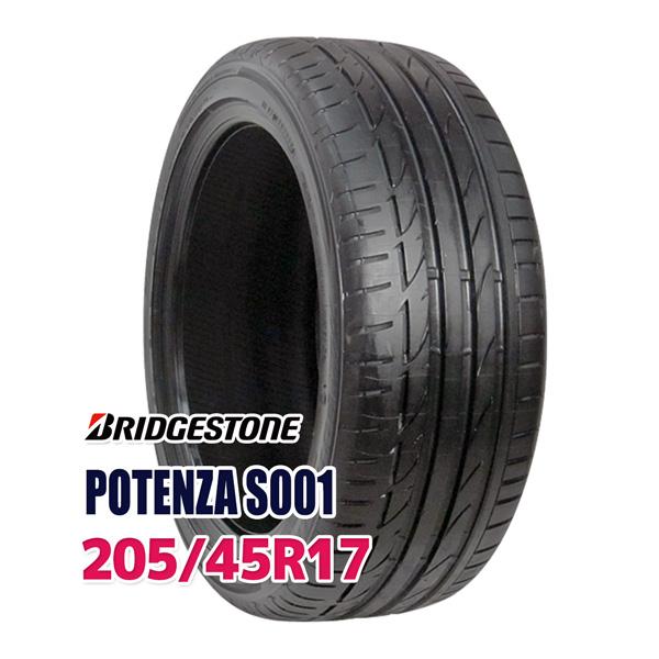 タイヤ サマータイヤ 205/45R17 BRIDGESTONE POTENZA S001