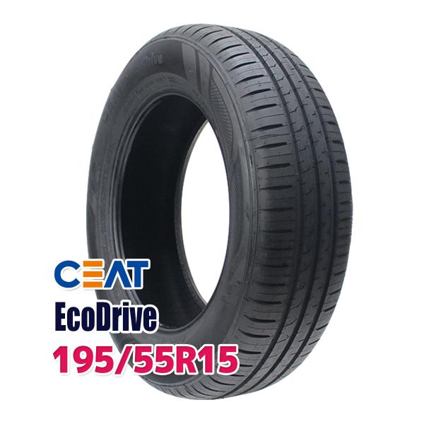 タイヤ サマータイヤ 195/55R15 CEAT EcoDrive