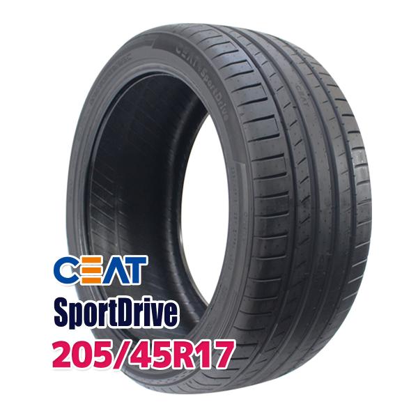 タイヤ サマータイヤ 205/45R17 CEAT SportDrive