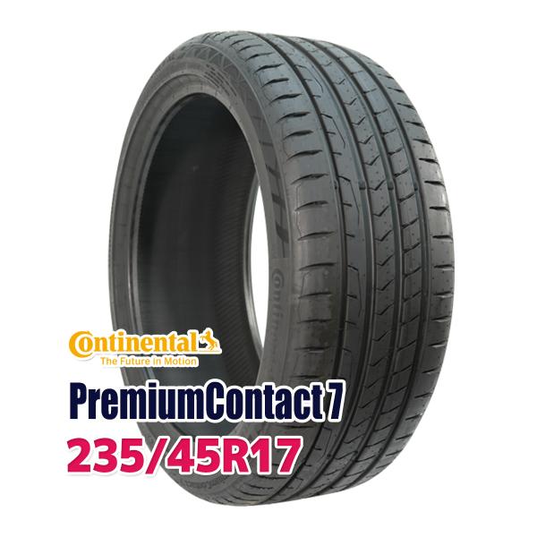 タイヤ サマータイヤ 235/45R17 CONTINENTAL Premium Contact7 ...