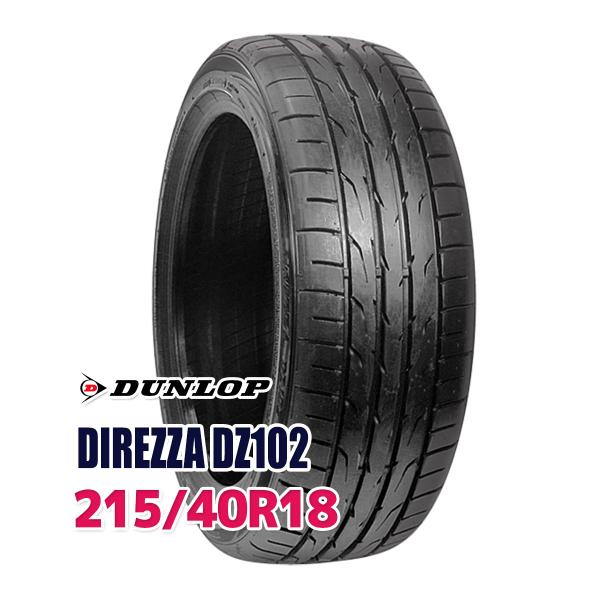 タイヤ サマータイヤ 215/40R18 DUNLOP DIREZZA DZ102