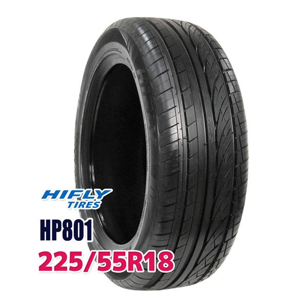 タイヤ サマータイヤ ハイフライ HP801 225/55R18