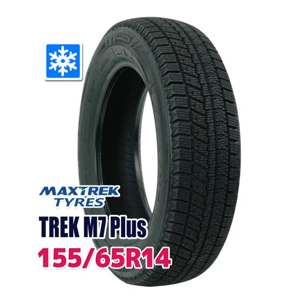 スタッドレスタイヤ MAXTREK TREK M7 Plus スタッドレス 155/65R14 20...