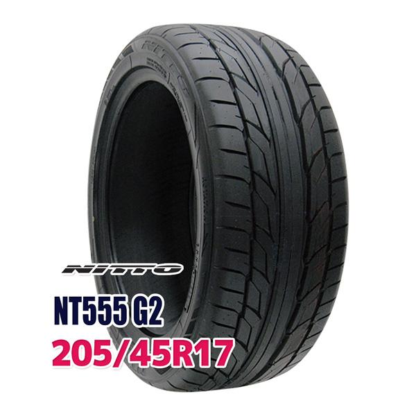 タイヤ サマータイヤ 205/45R17 NITTO NT555 G2