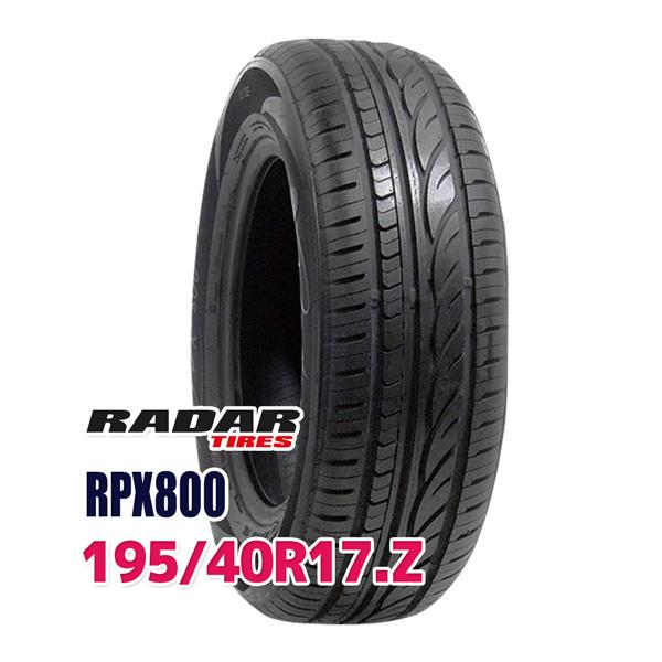 タイヤ サマータイヤ レーダー RPX800 195/40R17 81W