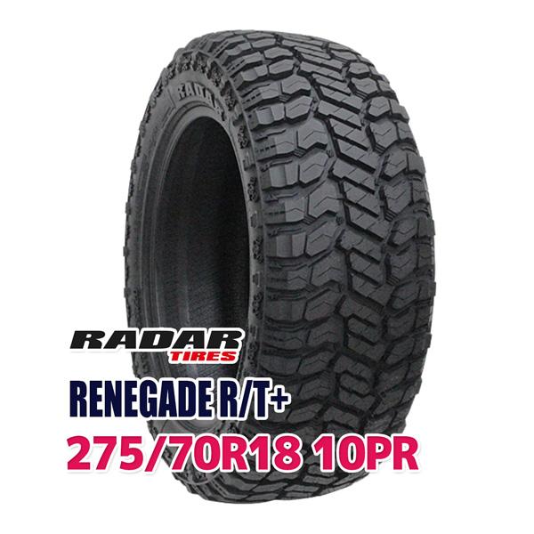 タイヤ サマータイヤ 275/70R18 Radar RENEGADE R/T+