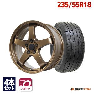 タイヤ サマータイヤホイールセット 235/55R18 DX640｜autoway2