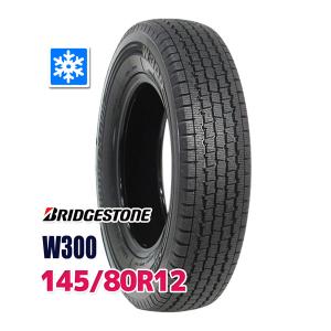 BRIDGESTONE スタッドレスタイヤ 145R12 6PR W300 2025年製 : AUTOWAY