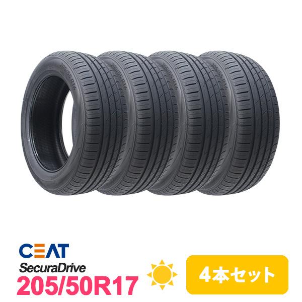 4本セット 205/50R17 タイヤ サマータイヤ CEAT シアット SecuraDrive
