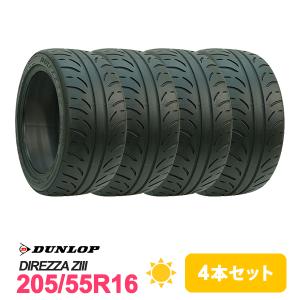 DIREZZA ダンロップ Z3 205/55R16 91V サマータイヤ 4本セット
