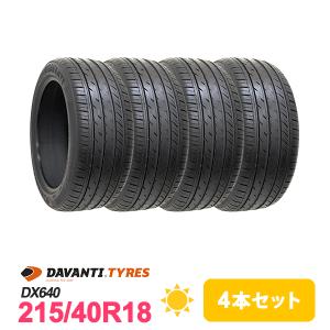 4本セット 215/40R18 タイヤ サマータイヤ DAVANTI DX640